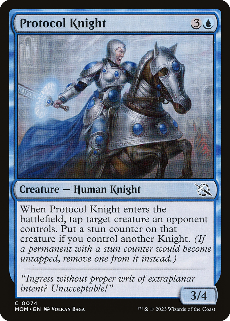 Protocol Knight (MOM-074) - March of the Machine