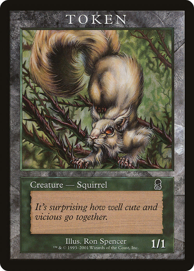 Squirrel Token (ODY) (MPRP-) - Magic Player Rewards 2002