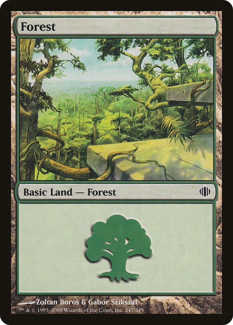 Forest (247) (ALA-247) - Shards of Alara Foil