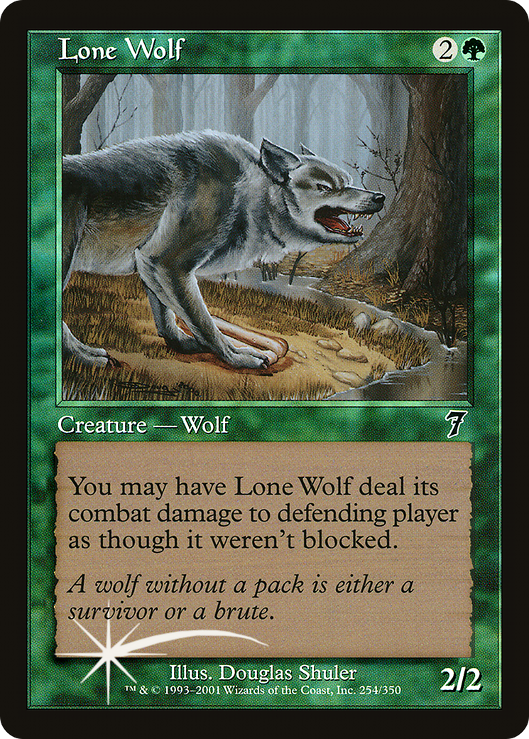 Lone Wolf (7ED-254) - 7th Edition