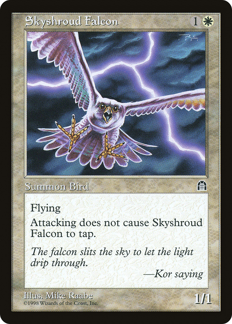 Skyshroud Falcon (STH-) - Stronghold