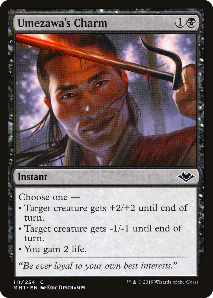 Umezawa's Charm (MH1-111) - Modern Horizons