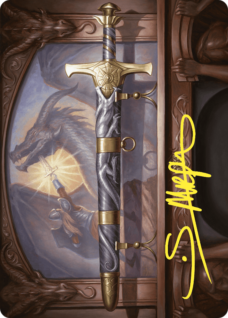 Ancestral Blade // Ancestral Blade (ACMM-001) - Commander Masters Art Series (Borderless)
