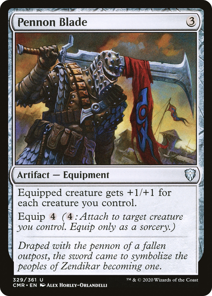 Pennon Blade (CMR-329) - Commander Legends Foil