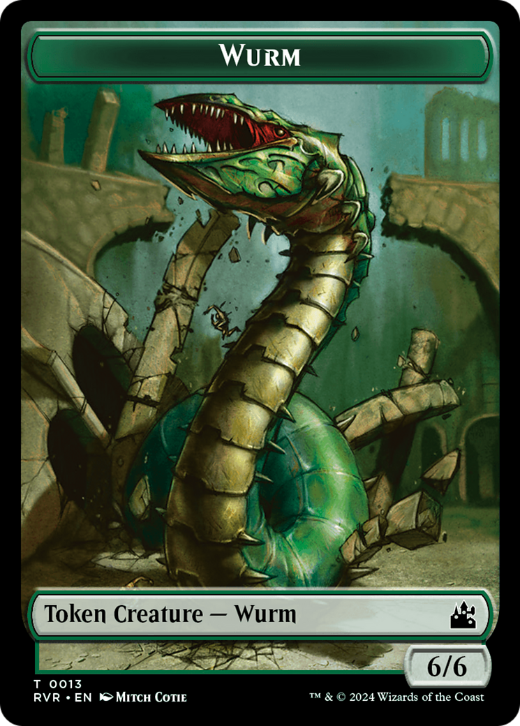 Wurm (TRVR-013) - Ravnica Remastered Tokens