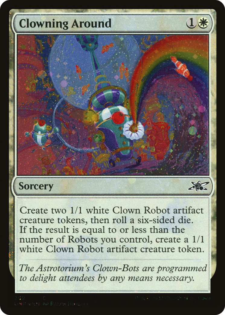 Clowning Around (Galaxy Foil) (UNF-292) - Unfinity Foil
