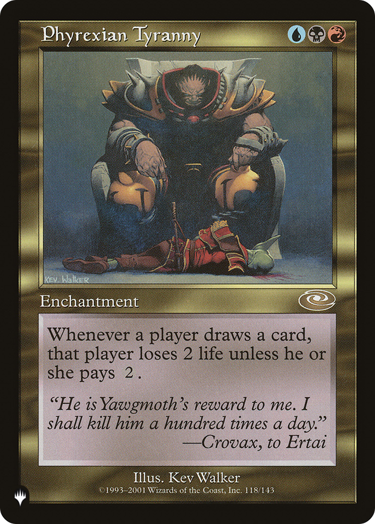 Phyrexian Tyranny (LIST-118/143) - The List