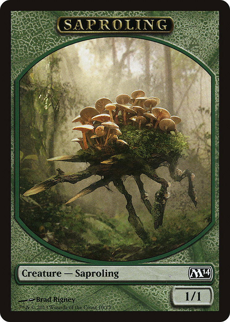 Saproling Token (M14-010) - Magic 2014 Tokens
