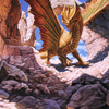 Ancient Brass Dragon // Ancient Brass Dragon (ACLB-002) - Battle for Baldur's Gate Art Series (Borderless)