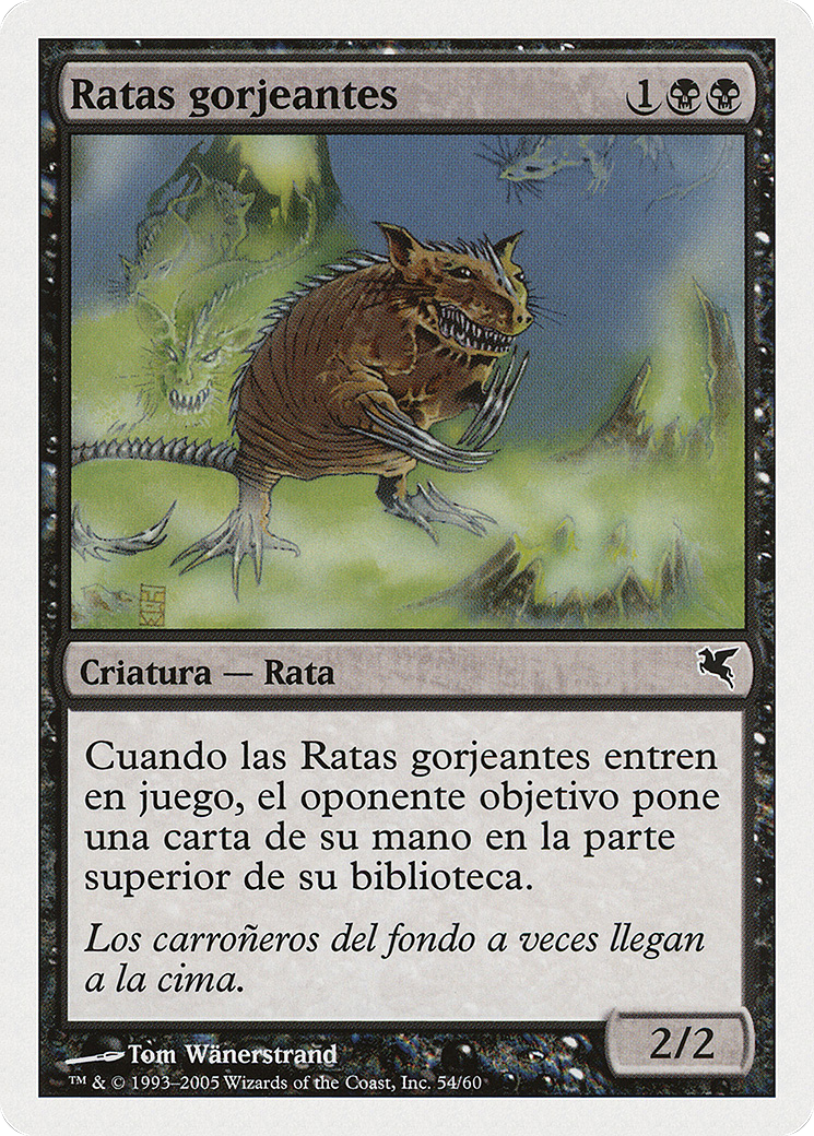 Chittering Rats (Spanish) - "Ratas gorjeantes" (A54) (PSAL-A54) - Salvat 2005