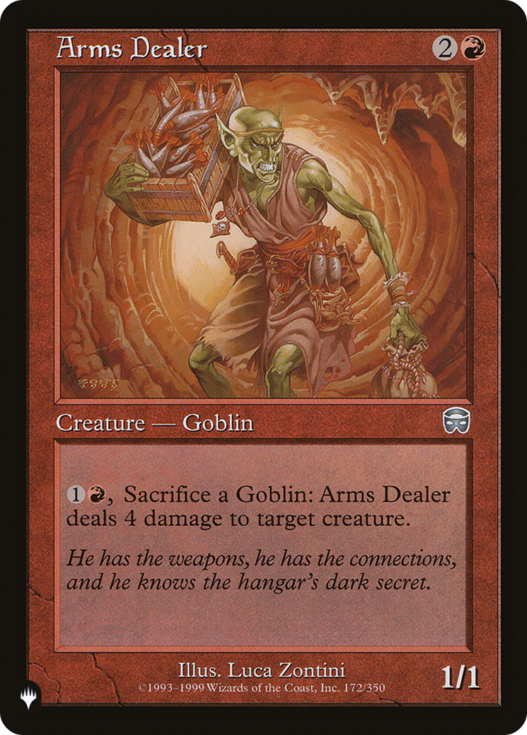 Arms Dealer (LIST-172/350) - The List