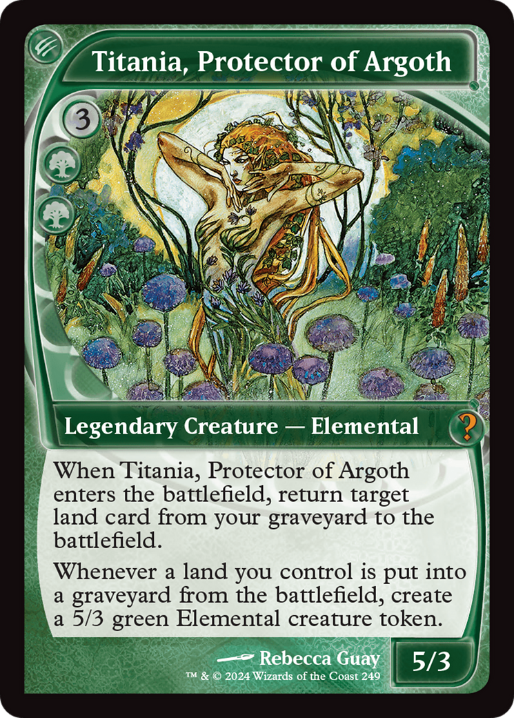 Titania, Protector of Argoth (Future Sight) (MB2-249) - Mystery Booster 2 Foil