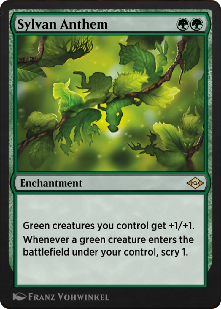 Sylvan Anthem (J21-649) - Jumpstart: Historic Horizons