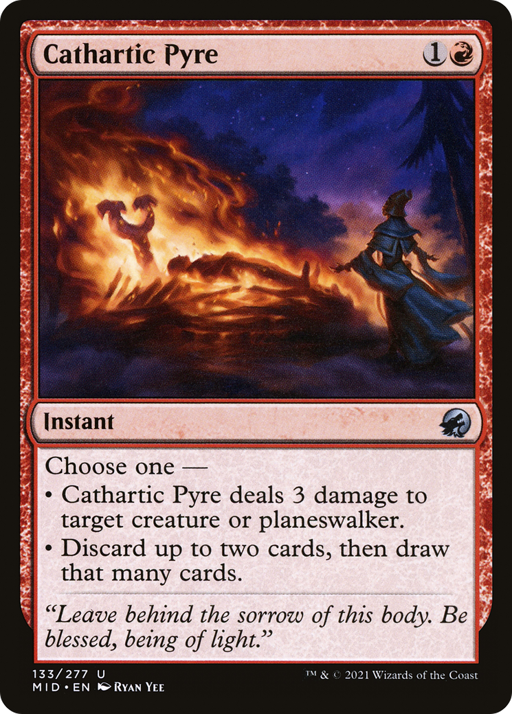 Cathartic Pyre (MID-133) - Innistrad: Midnight Hunt