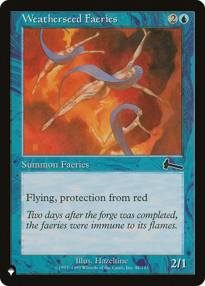 Weatherseed Faeries (LIST-48/143) - The List