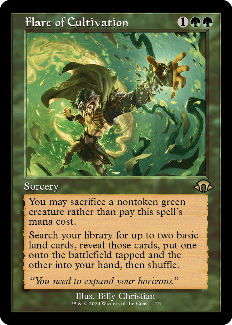 Flare of Cultivation (Retro Frame) (MH3-425) - Modern Horizons 3