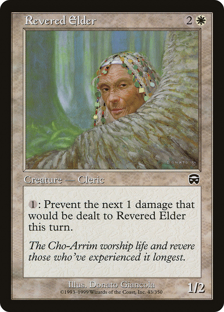 Revered Elder (MMQ-043) - Mercadian Masques