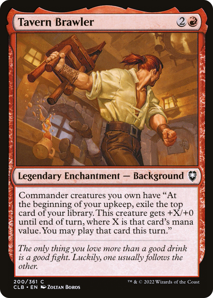 Tavern Brawler (CLB-200) - Commander Legends: Battle for Baldur's Gate