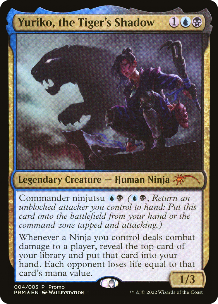 Yuriko, the Tiger's Shadow (UMP-004) - Year of the Tiger 2022 Foil