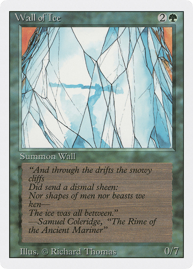 Wall of Ice (3ED-) - Revised Edition