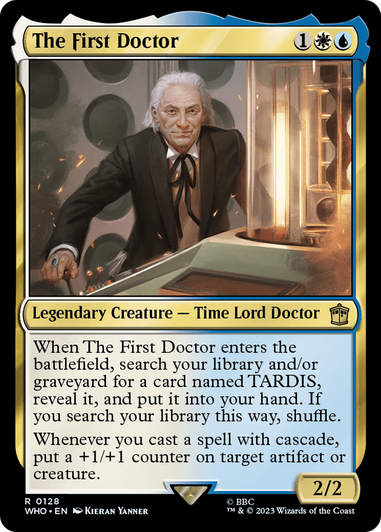 The First Doctor (WHO-128) - Doctor Who Foil