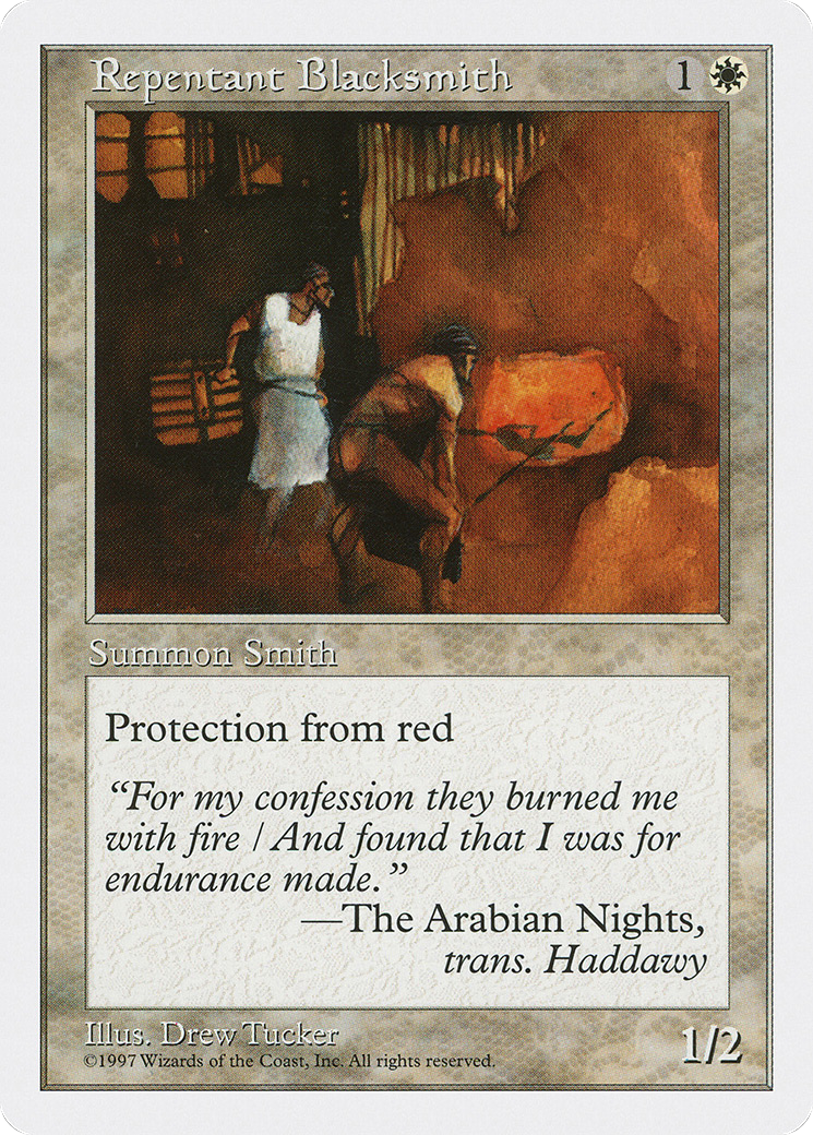 Repentant Blacksmith (5ED-) - Fifth Edition