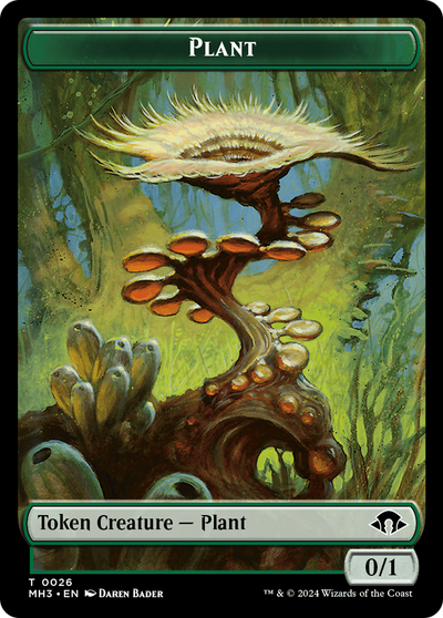 Plant (TMH3-026) - Modern Horizons 3 Tokens Foil