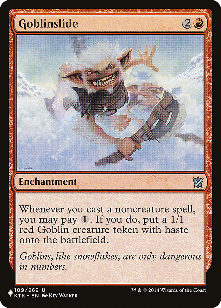 Goblinslide (LIST-109/269) - The List