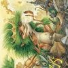 Knickknack Ouphe // Knickknack Ouphe (AWOE-050) - Wilds of Eldraine Art Series (Borderless) Foil