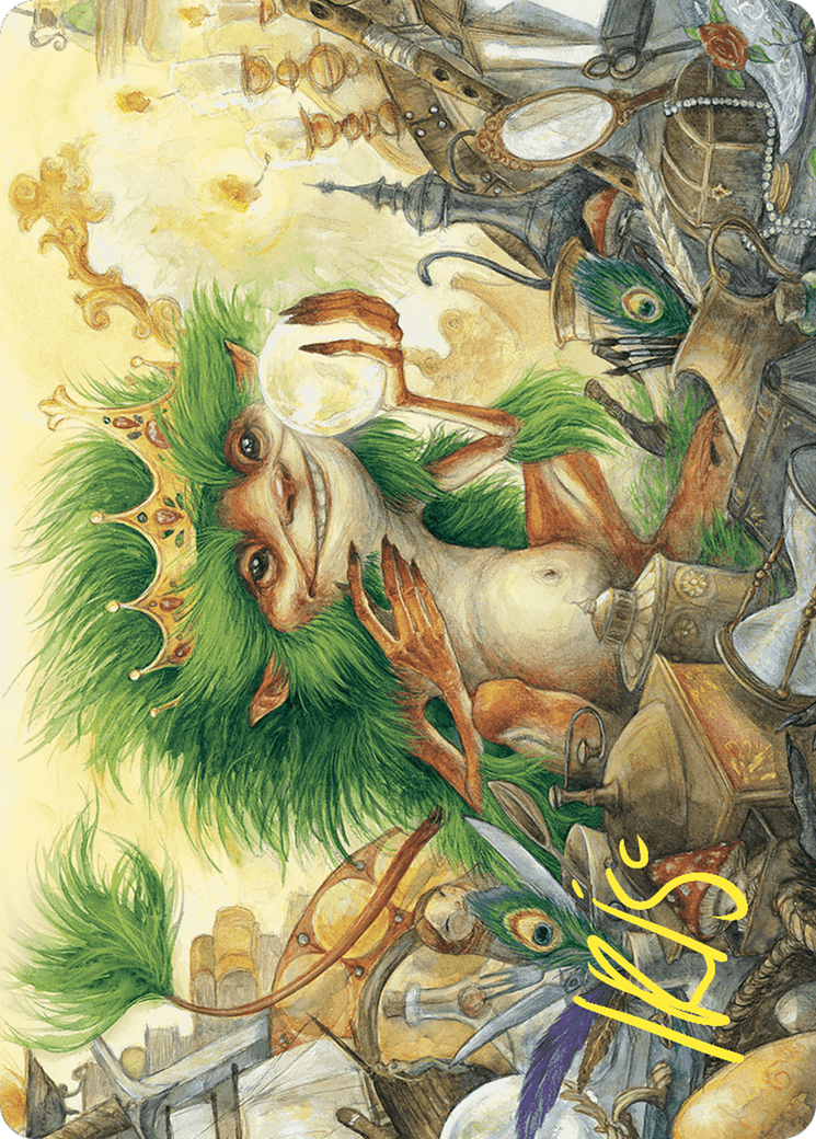 Knickknack Ouphe // Knickknack Ouphe (AWOE-050) - Wilds of Eldraine Art Series (Borderless)