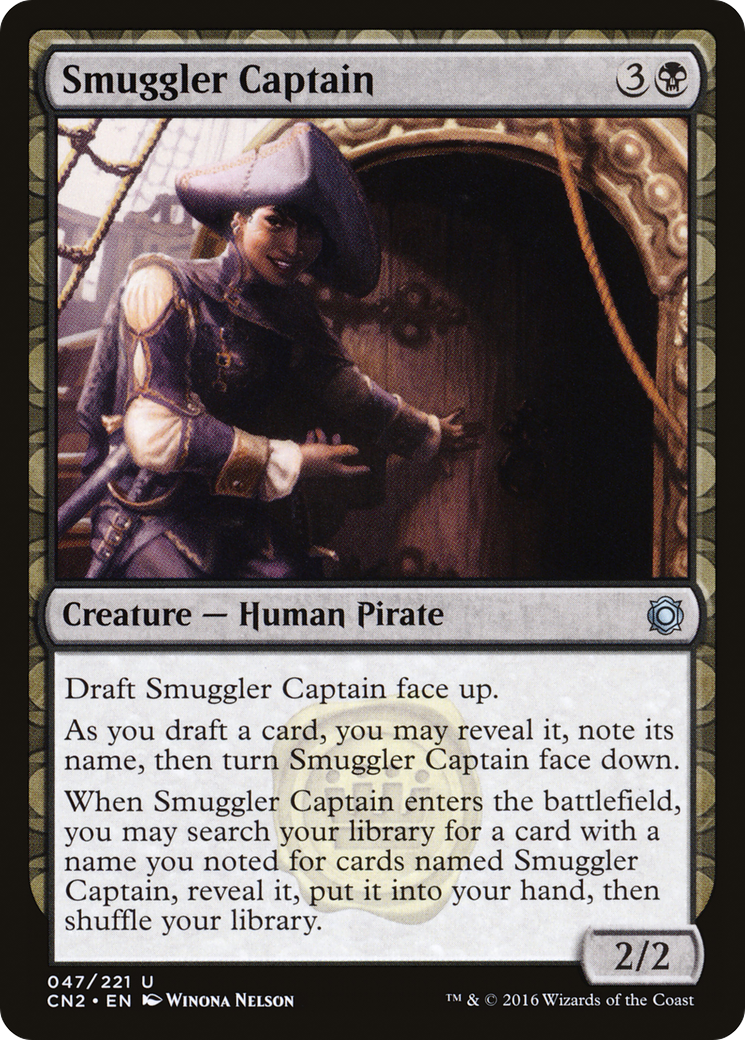 Smuggler Captain (CN2-047) - Conspiracy: Take the Crown: (draft) Foil