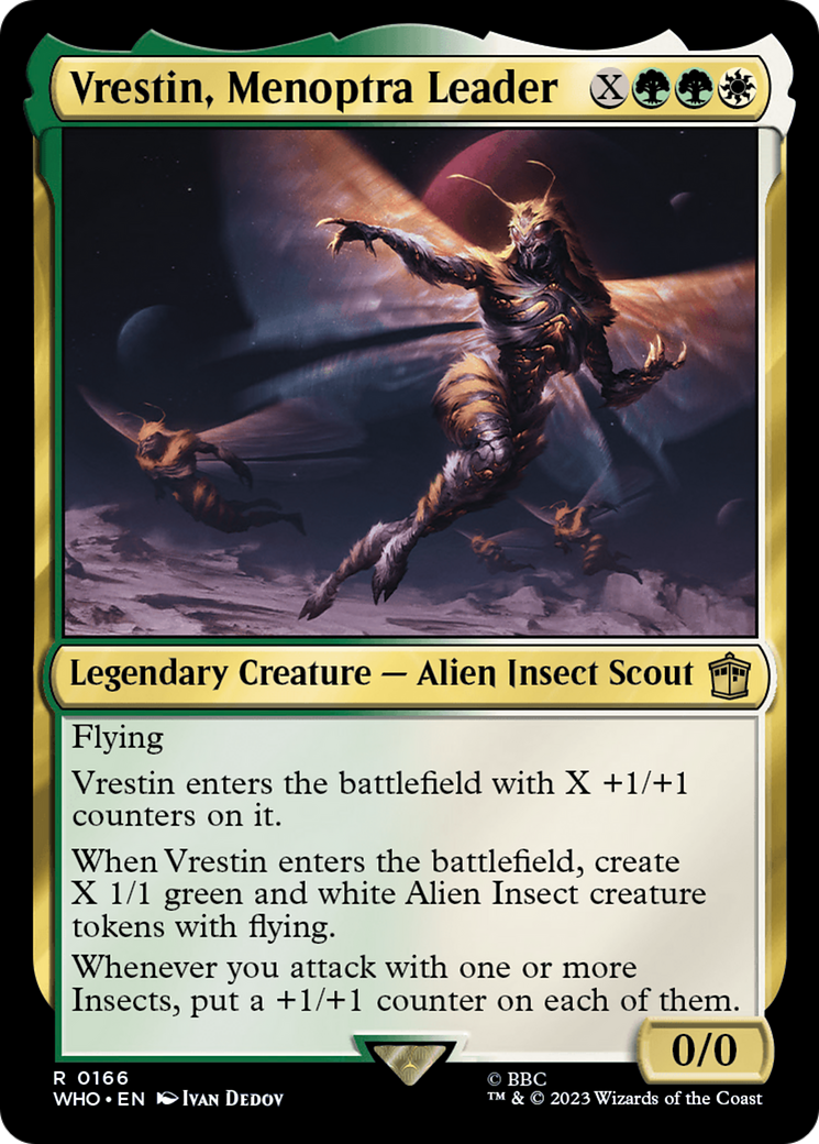 Vrestin, Menoptra Leader (WHO-166) - Doctor Who