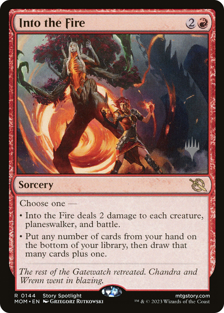 Into the Fire (PPMOM-144) - March of the Machine Promos