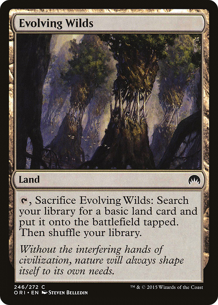 Evolving Wilds (ORI-246) - Magic Origins