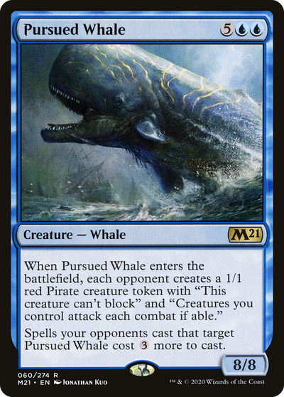 Pursued Whale (M21-060) - Core Set 2021 Foil