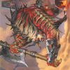 Spinehorn Minotaur // Spinehorn Minotaur (AMH1-038) - Modern Horizons Art Series (Borderless)