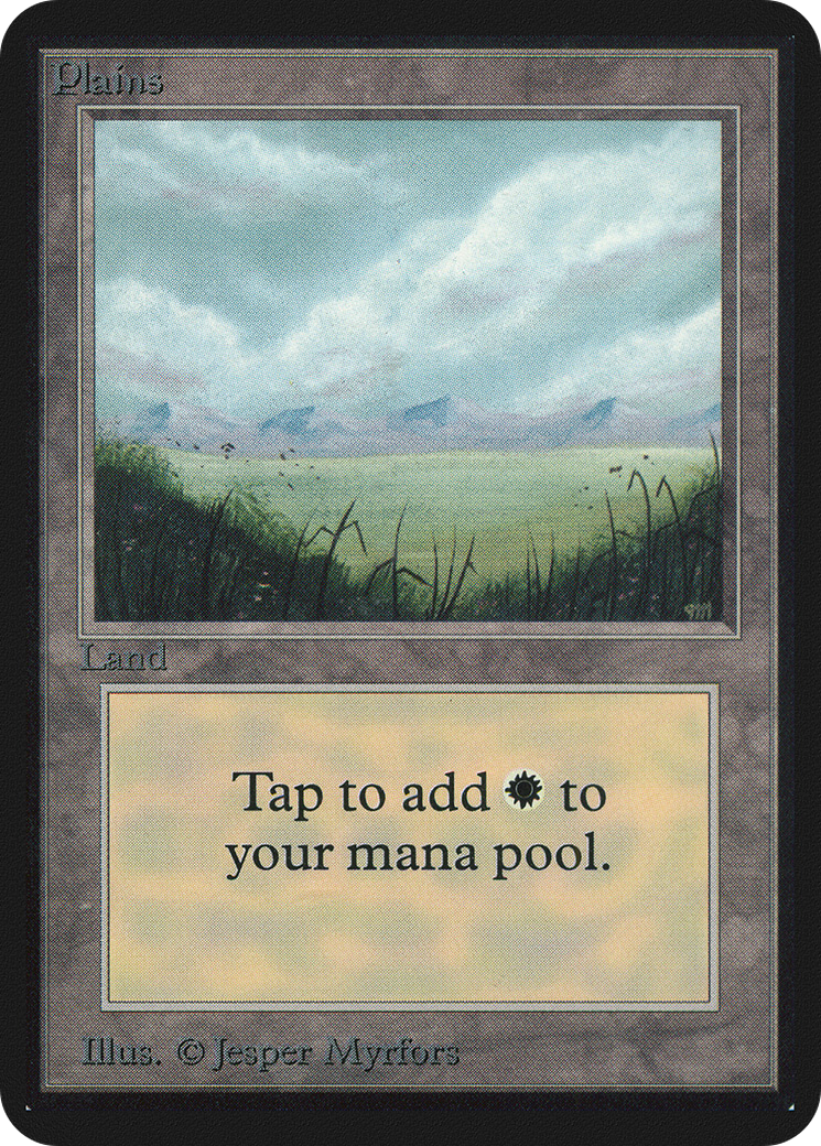 Plains (A) (LEA-) - Limited Edition Alpha