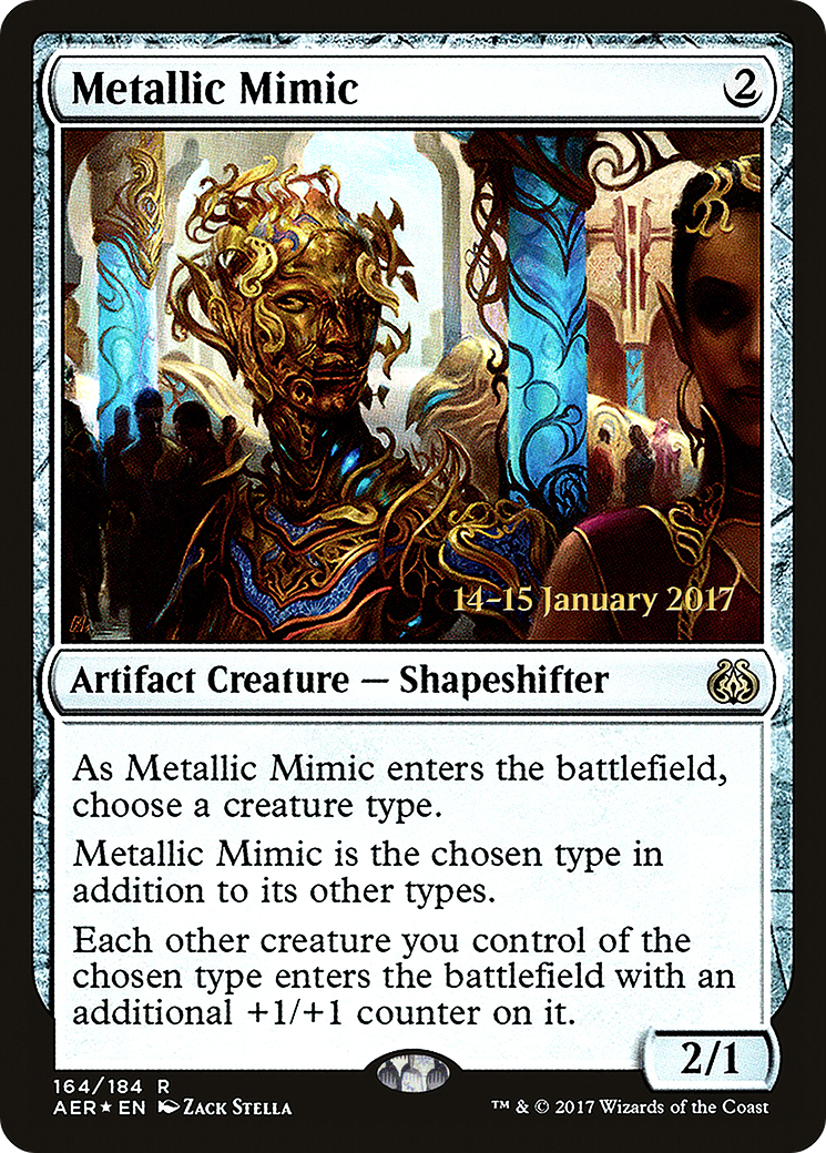 Metallic Mimic (PRE-164) - Aether Revolt Promos Foil