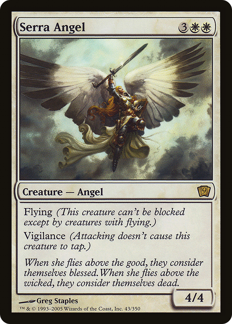 Serra Angel (9ED-) - 9th Edition Foil