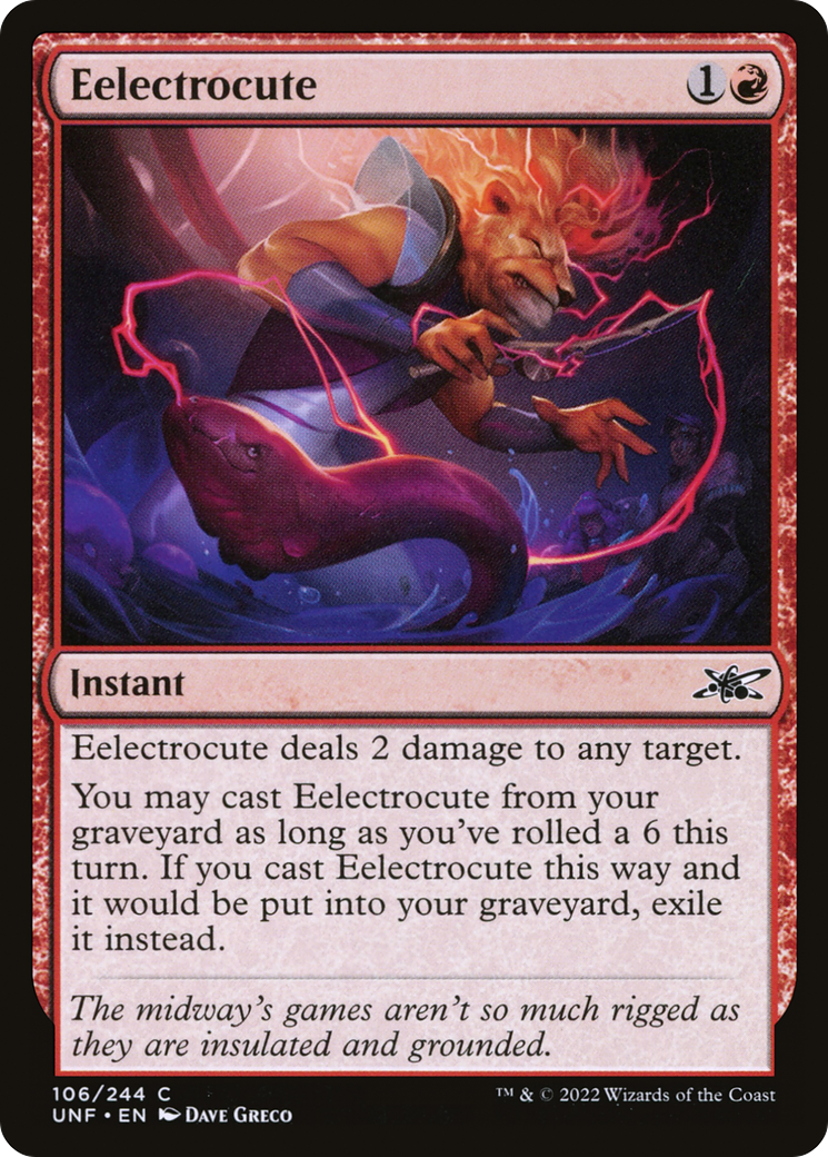 Eelectrocute (UNF-106) - Unfinity Foil