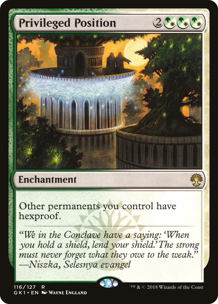 Privileged Position (GR1-116) - GRN Guild Kit