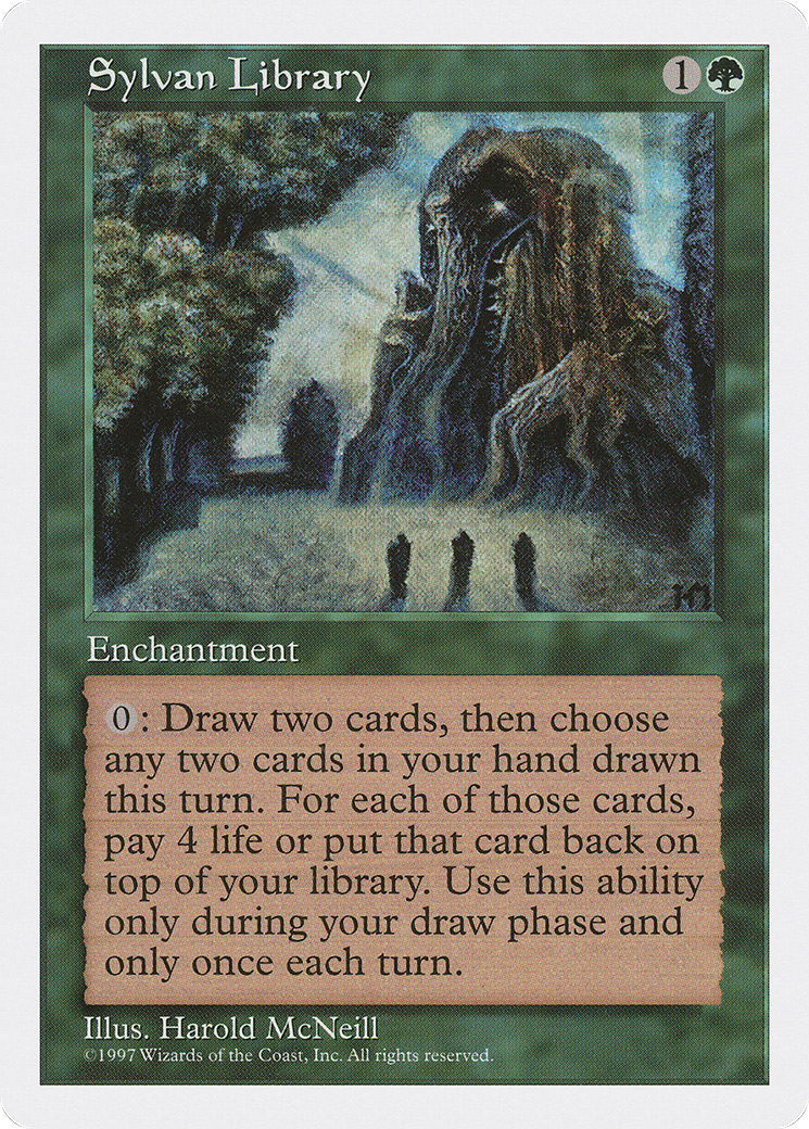 Sylvan Library (5ED-191) - Fifth Edition