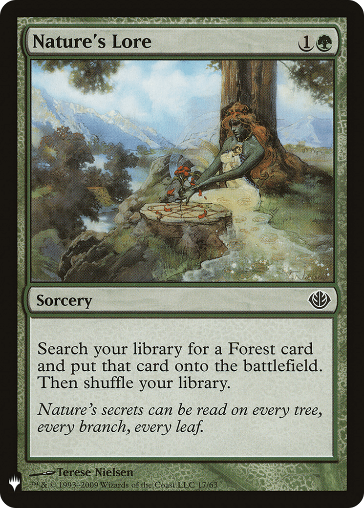 Nature's Lore (DDD) (LIST-017) - The List