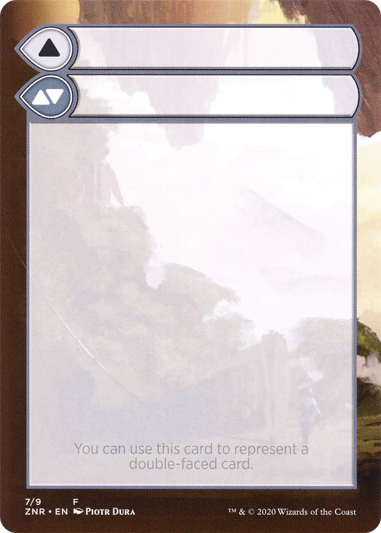 Double-Faced Substitute Card (SZNR-007) - Zendikar Rising Substitute Cards (Borderless)