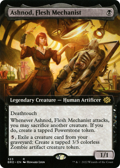 Ashnod, Flesh Mechanist (Extended Art) [The Brothers' War]