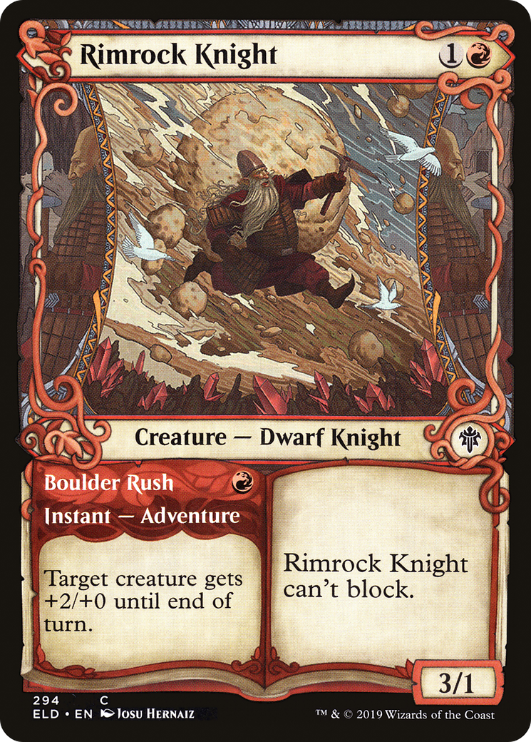 Rimrock Knight (Showcase) (ELD-294) - Throne of Eldraine: (Showcase)