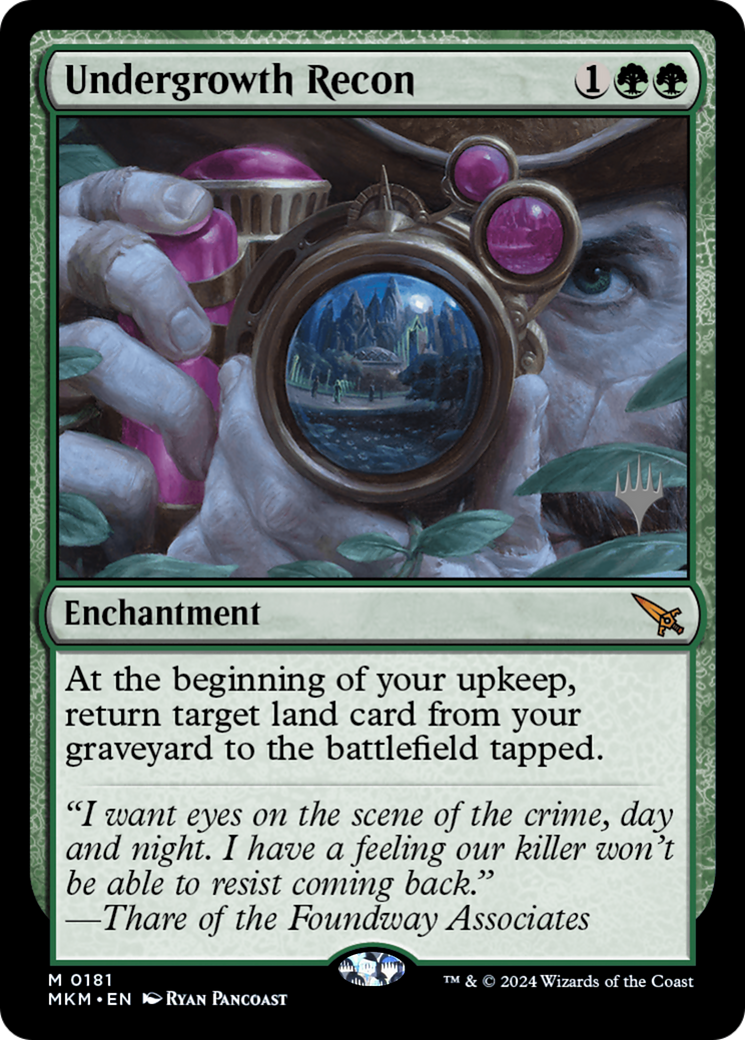 Undergrowth Recon (PPMKM-181) - Murders at Karlov Manor Promos