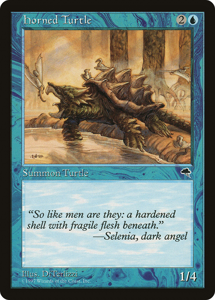 Horned Turtle (TMP-067) - Tempest