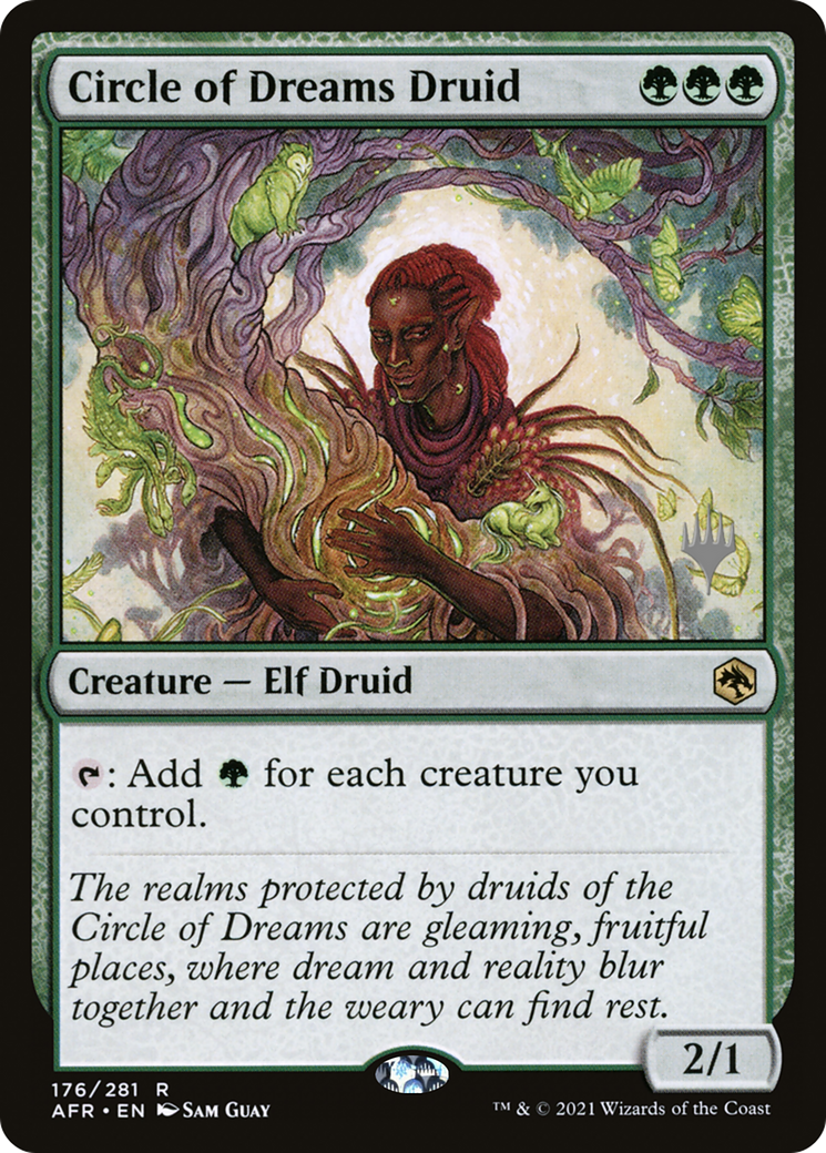 Circle of Dreams Druid (PPAFR-176) - Adventures in the Forgotten Realms Promos Foil