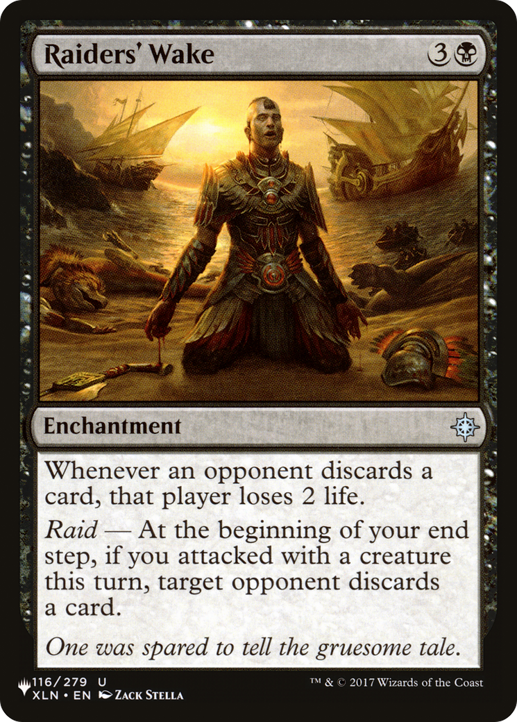 Raiders' Wake (LIST-116/279) - The List